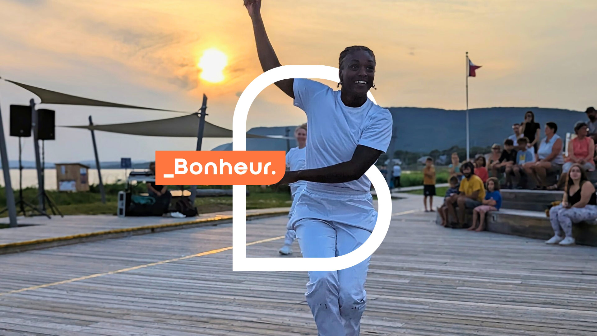 Danse en plein air - Baie-des-Chaleurs