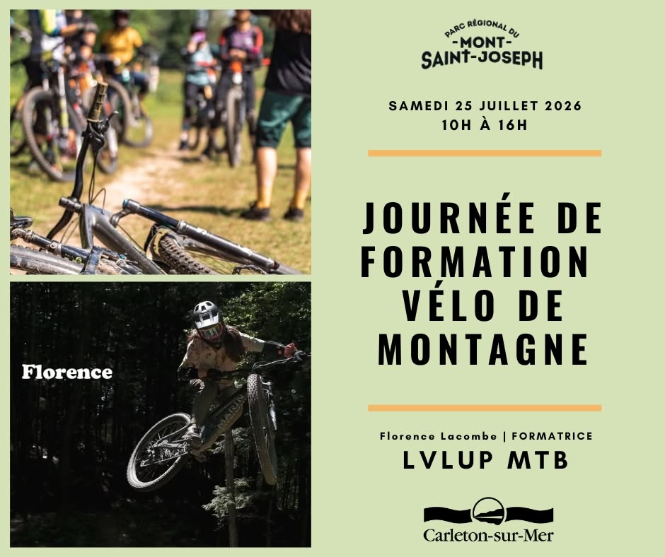 Journée de formation vélo de montagne
