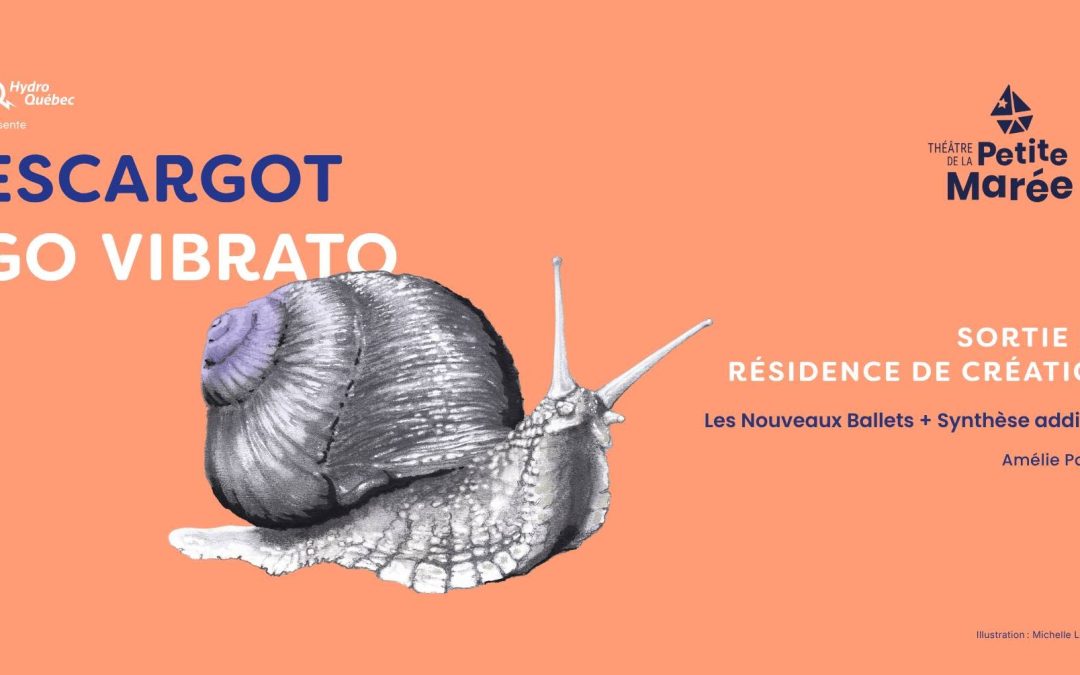 Théâtre pour enfants : Escargot Go Vibrato