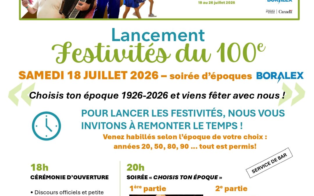 Lancement des festivités du 100e de Saint-François-d&rsquo;Assise