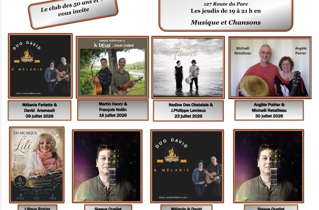 Musique traditionnelle à deux… dans cuisine : Martin Henry et François Nolin